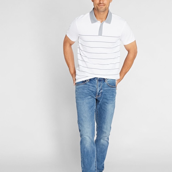 Colorblock Polo - Brand New - NEVER WORN - White Multi* - Picture 4 of 5